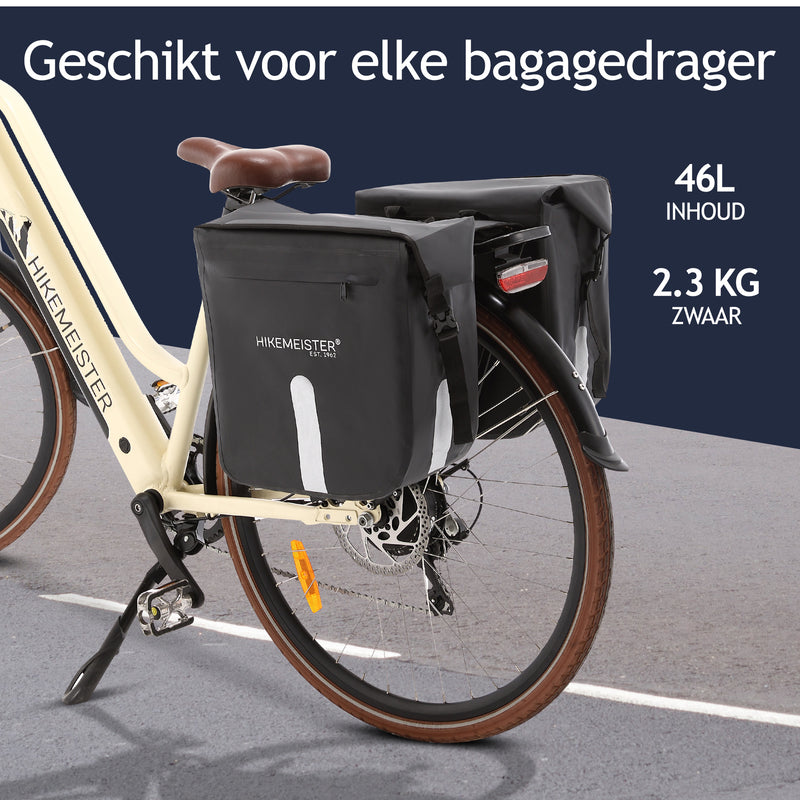 Laden Sie das Bild in Galerie -Viewer, Hikemeister ® Paris - 46L -Dubbele fietstas
