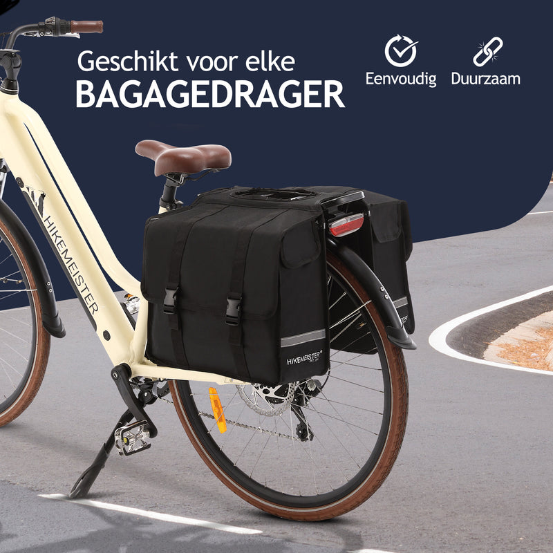 Laden Sie das Bild in Galerie -Viewer, Hikemeister ® London - 31L dubbele Fietstas
