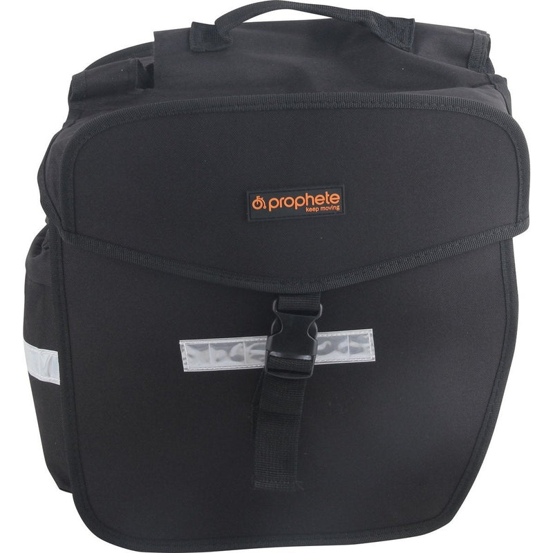 Laden Sie das Bild in Galerie -Viewer, Hikemeister ® 36 liter dubbele fietstas Fietstassen electrische fietsen- Fietstassen Dubbel - 36L - Reflecterend - Zwart dubbele fietstas
