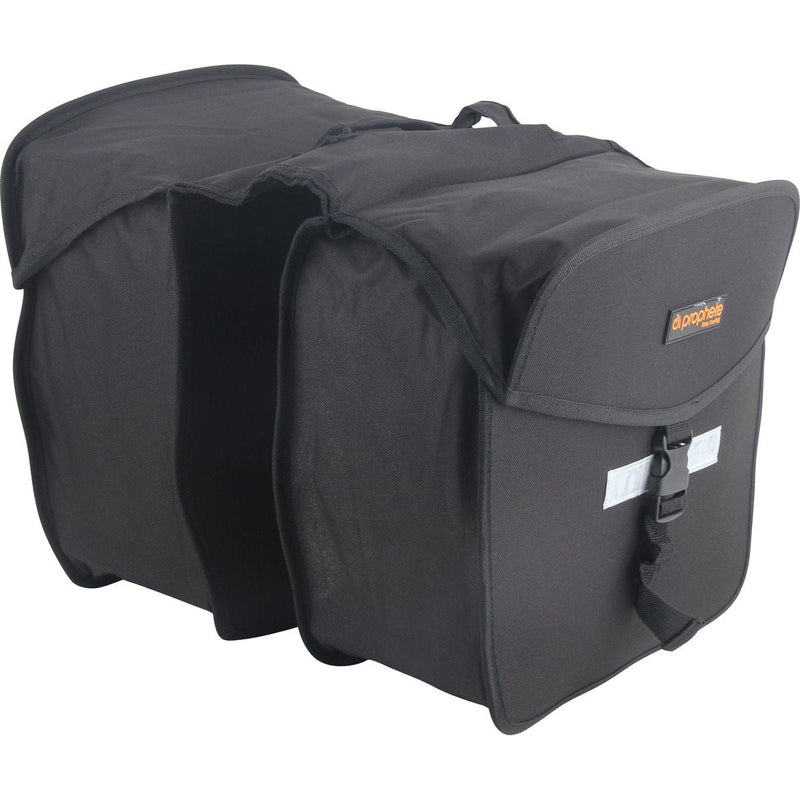 Laden Sie das Bild in Galerie -Viewer, Hikemeister ® 36 liter dubbele fietstas Fietstassen electrische fietsen- Fietstassen Dubbel - 36L - Reflecterend - Zwart dubbele fietstas
