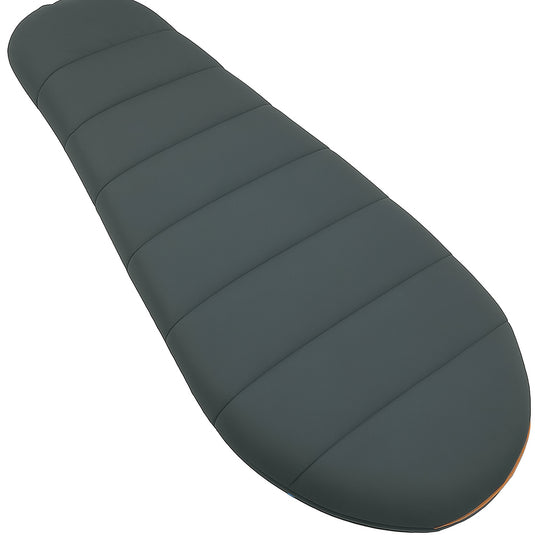 HikeMeister® Mumienschlafsack Xtreme Orange 1800 Gramm! mit Baumwollfutter, Windstopper und Wärmekragen