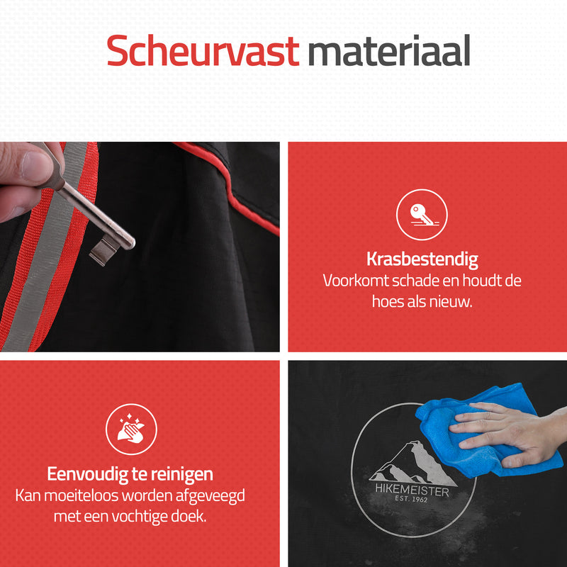 Laden Sie das Bild in Galerie -Viewer, HikeMeister® Fahrradabdeckung für 1 oder 2 Fahrräder – Wasserdicht – mit Anti-Diebstahl-Ringen
