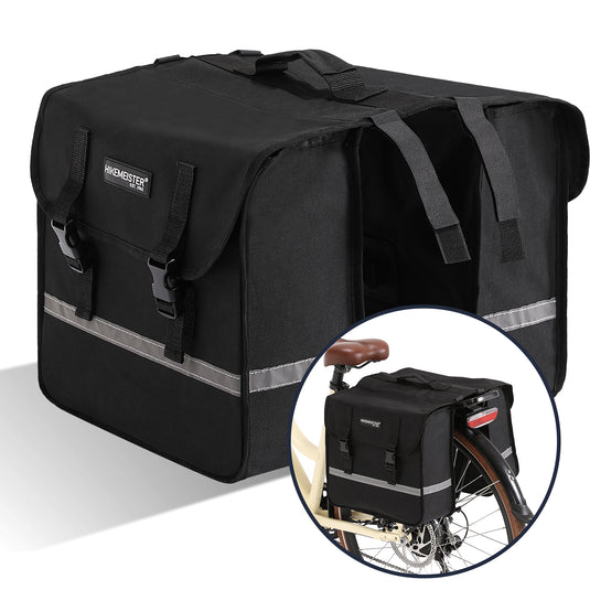 HikeMeister ® - dubbele Fietstas 27L - Reflecterend