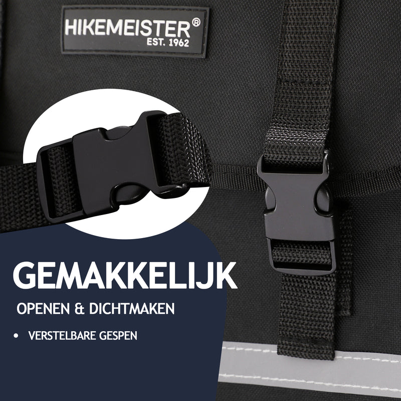 Laden Sie das Bild in Galerie -Viewer, HikeMeister ® - dubbele Fietstas 27L - Reflecterend
