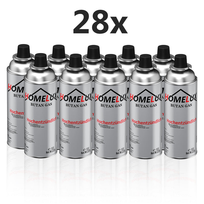 Laden Sie das Bild in Galerie -Viewer, HikeMeister® Butan Campinggaskartusche Vorteilspack - 227g - Passend für Campingkocher
